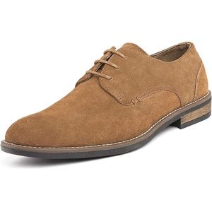 Leather Lace-up Oxford Shoes